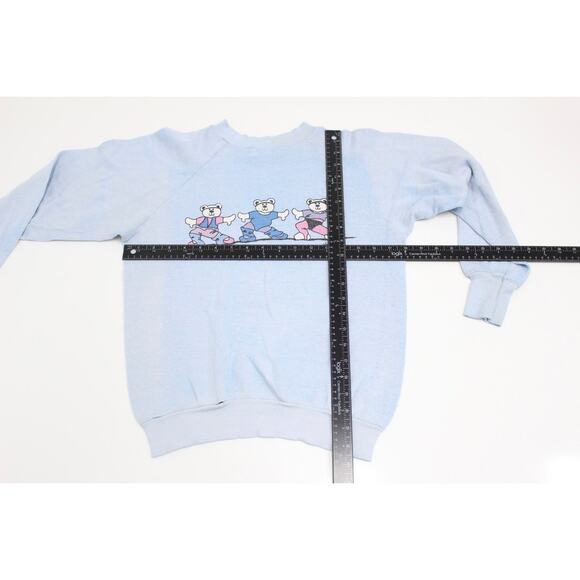 Vintage Teddy Bear Aerobics Sweatshirt Small - Picture 4 of 6